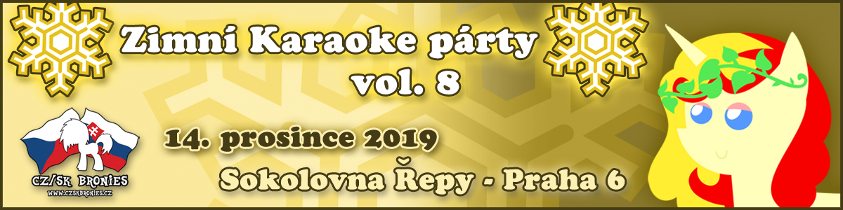 Winter Karaoke party 2019 - banner