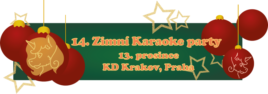 Zimní Karaoke party 2025 - banner