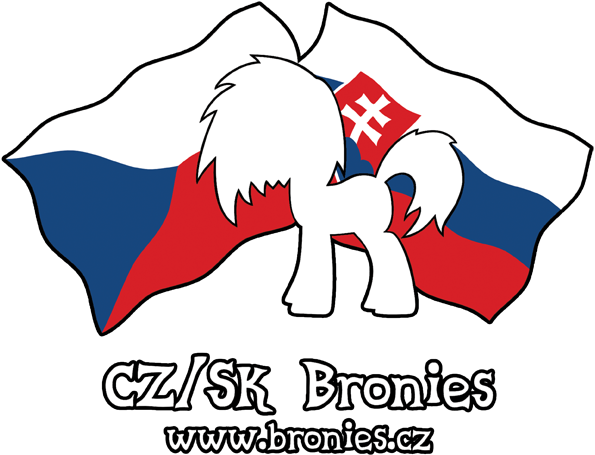 CZ/SK bronies logo – text a link